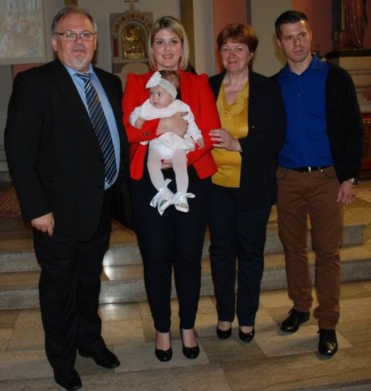 14. rujna 2014. krštenje Nike Pfeifer