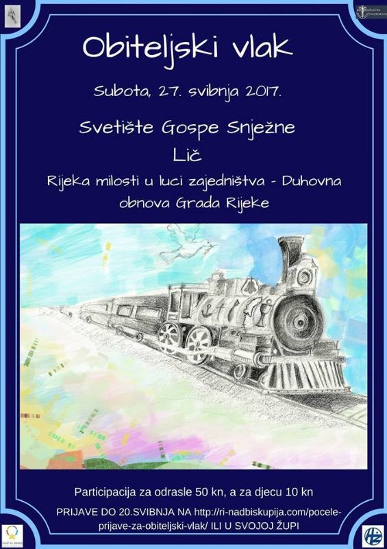 Subotu 27. svibnja 2017. - Duhovna obnova grada Rijeke u Liču