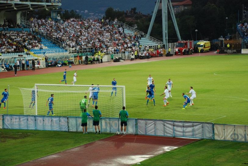 DJECA IZ RAJEVA SELA I GUNJE NA NOGOMETNOJ UTAKMICI - KANTRIDA