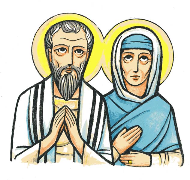 26. srpnja - SVETI JOAKIM I ANA, roditelji Blažene Djevice Marije