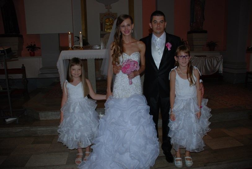 9. kolovoza 2014. - vjenčanje - Matija Palalić i Marina Salopek
