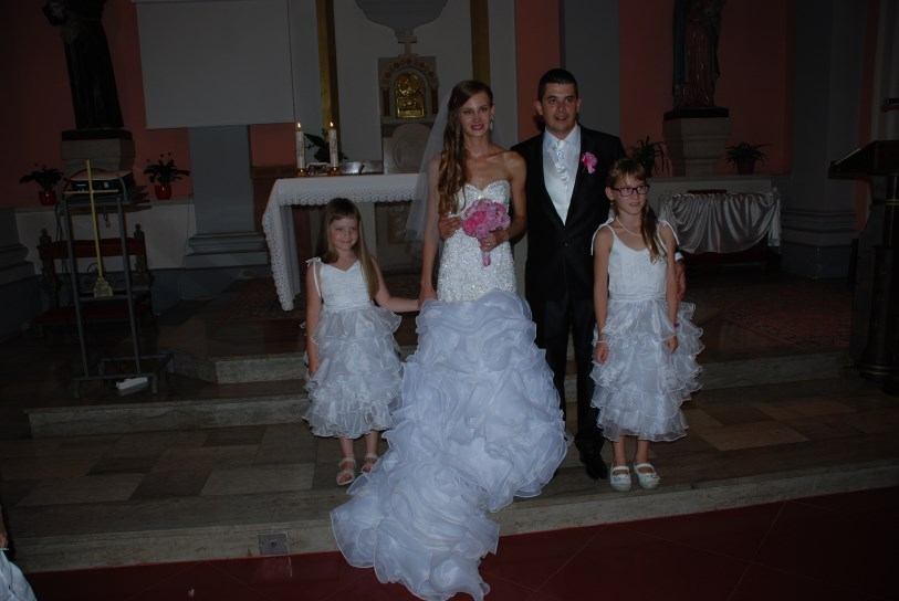 9. kolovoza 2014. - vjenčanje - Matija Palalić i Marina Salopek