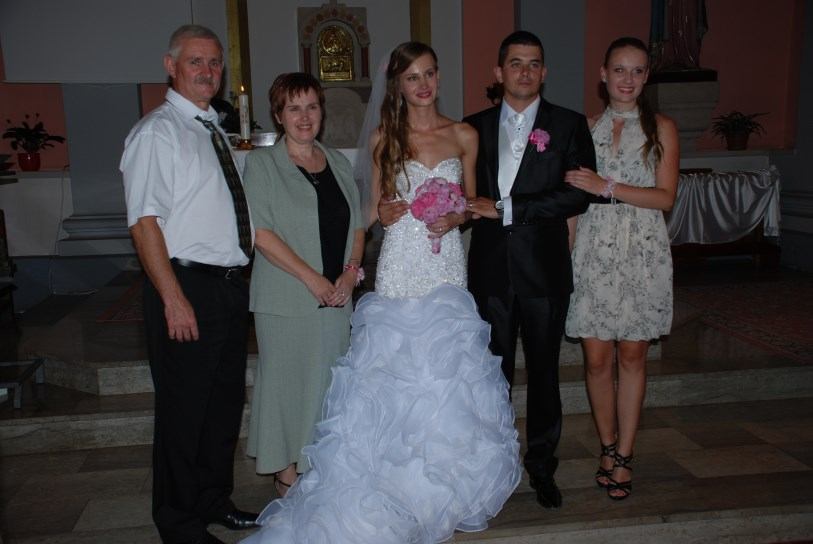 9. kolovoza 2014. - vjenčanje - Matija Palalić i Marina Salopek