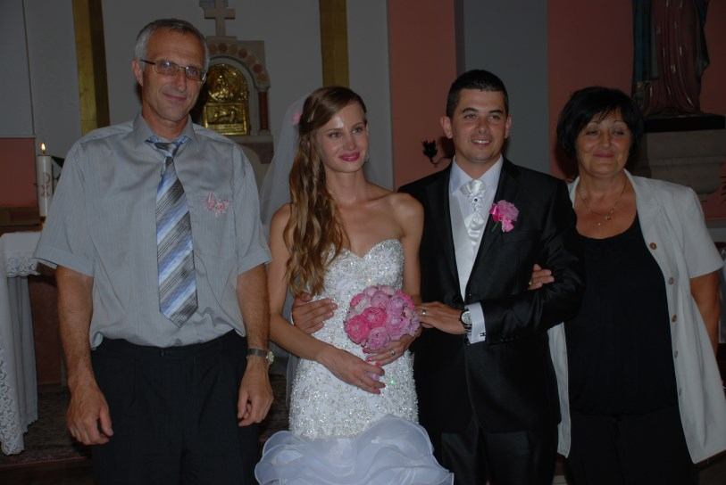 9. kolovoza 2014. - vjenčanje - Matija Palalić i Marina Salopek