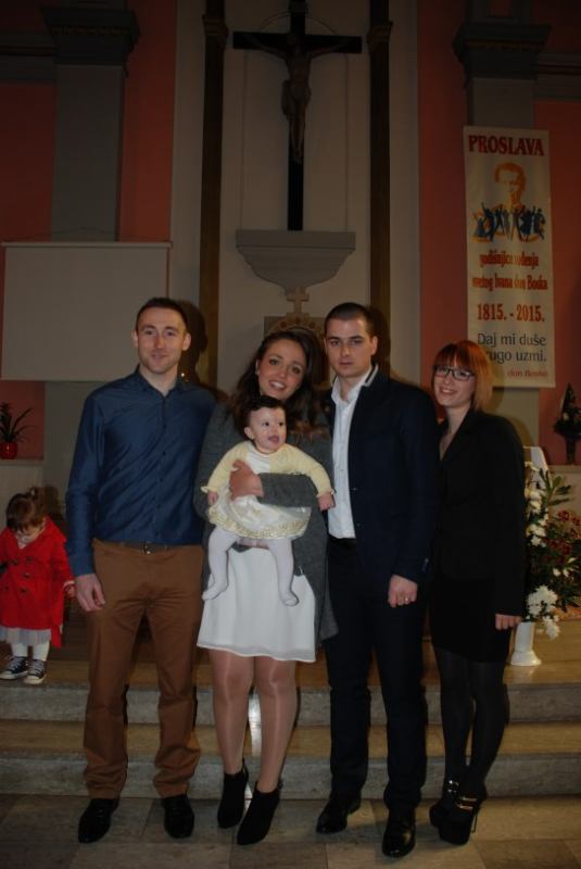 31. siječnja 2015. - Krštenje: Nina Pećar