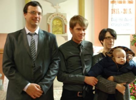 18. listopada 2015. - Krštenje Lucijana Matešić