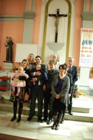 18. listopada 2015. - Krštenje Lucijana Matešić