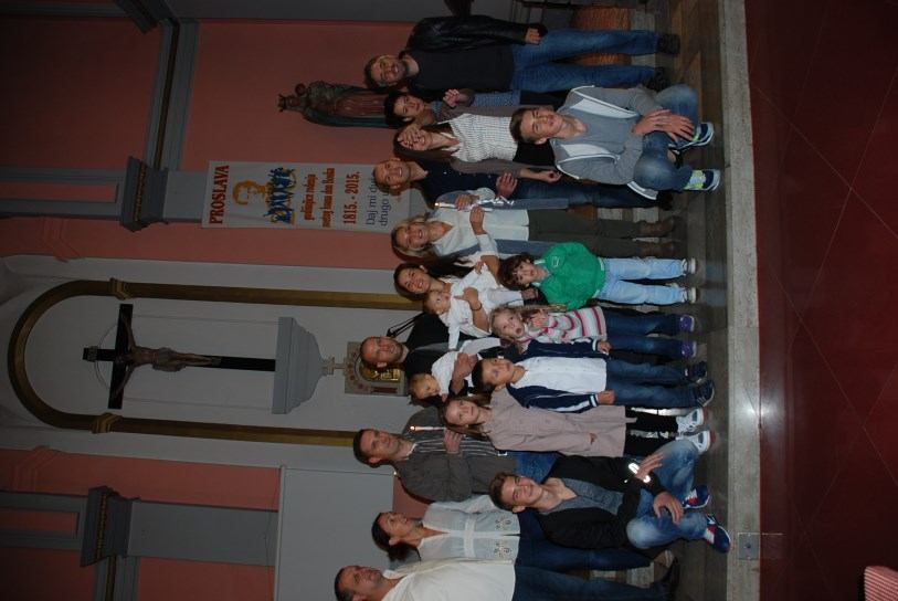 3. listopada 2015. krštenje Lucije i Eve Juričić
