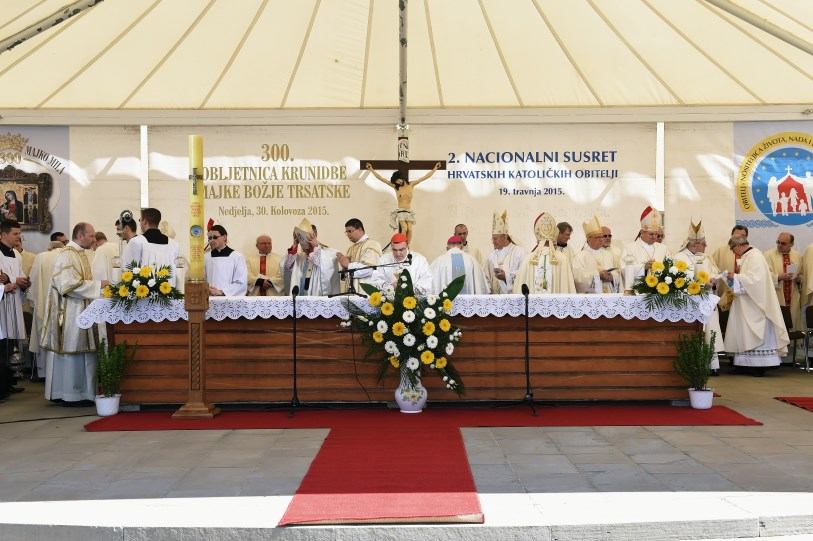 19. travnja 2015. - Trsat - Propovijed biskupa Valtera Župana