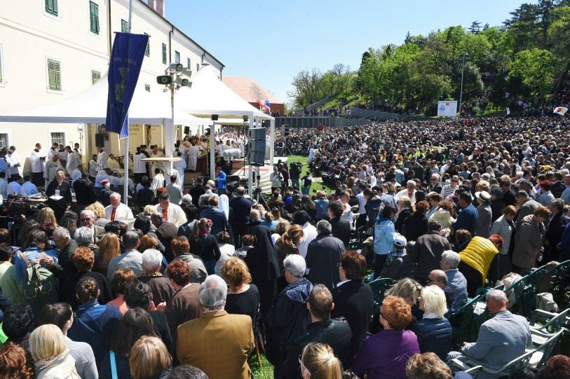 19. travnja 2015. - Trsat - Propovijed biskupa Valtera Župana