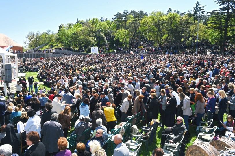 19. travnja 2015. - Trsat - Propovijed biskupa Valtera Župana