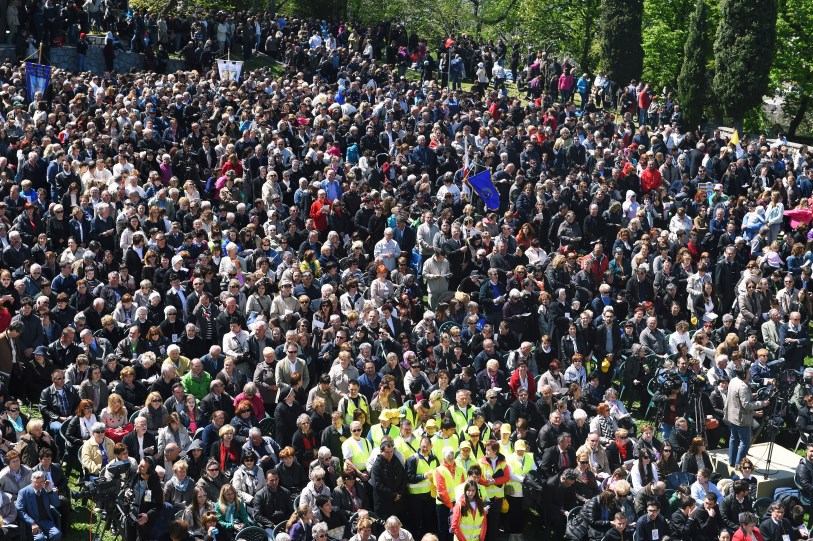 19. travnja 2015. - Trsat - Propovijed biskupa Valtera Župana