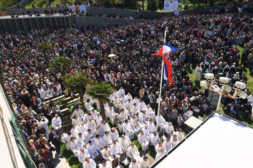 19. travnja 2015. - Trsat - Propovijed biskupa Valtera Župana