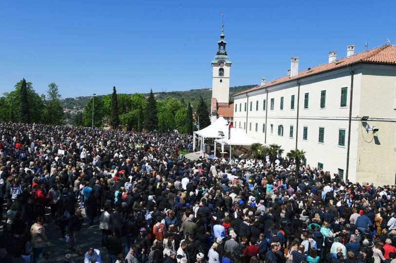 19. travnja 2015. - Trsat - Propovijed biskupa Valtera Župana