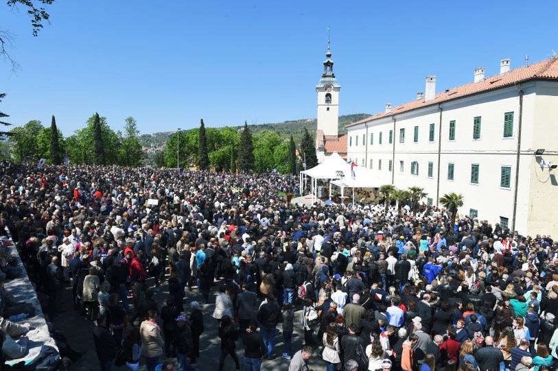 19. travnja 2015. - Trsat - Propovijed biskupa Valtera Župana