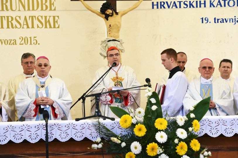 19. travnja 2015. - Trsat - Propovijed biskupa Valtera Župana