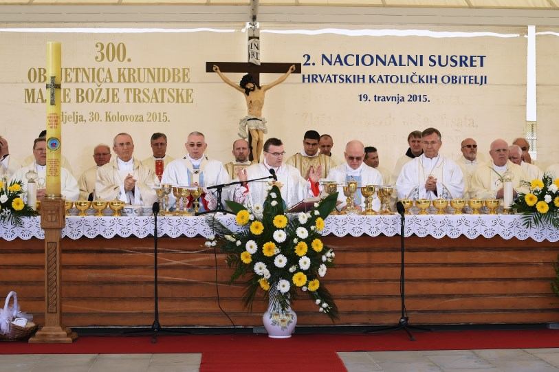 19. travnja 2015. - Trsat - Propovijed biskupa Valtera Župana
