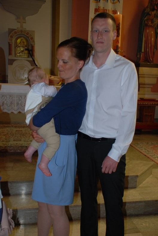 16. svibnja 2015. - Krštenje Malakai James Juraj Quinn