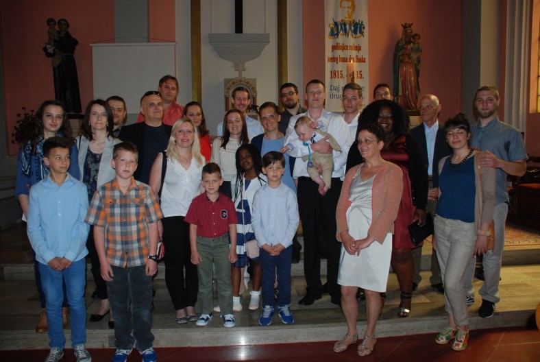 16. svibnja 2015. - Krštenje Malakai James Juraj Quinn