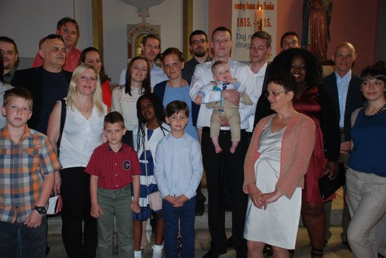 16. svibnja 2015. - Krštenje Malakai James Juraj Quinn