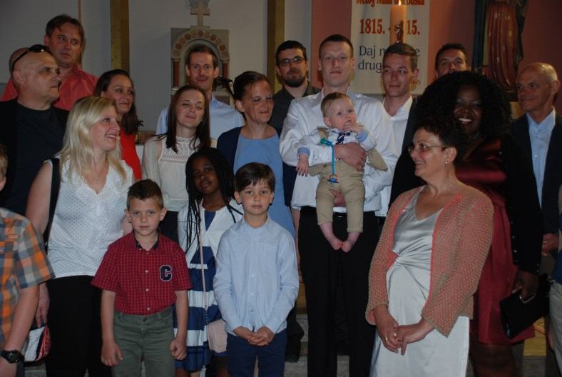 16. svibnja 2015. - Krštenje Malakai James Juraj Quinn