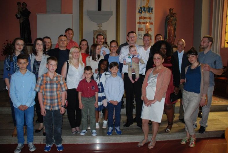 16. svibnja 2015. - Krštenje Malakai James Juraj Quinn