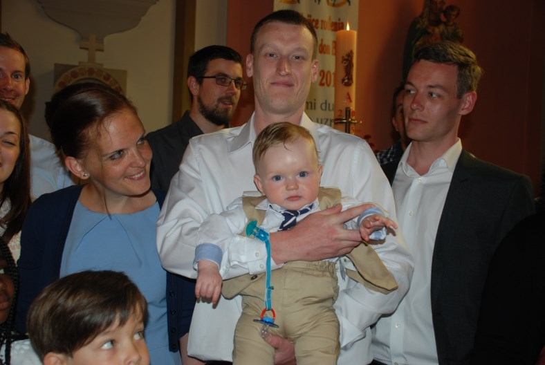 16. svibnja 2015. - Krštenje Malakai James Juraj Quinn