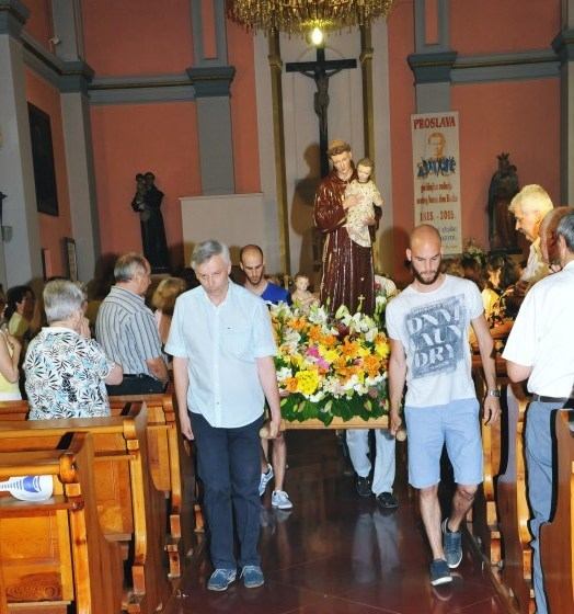 13. lipnja 2015. Proslava župnog blagdana na Kantridi