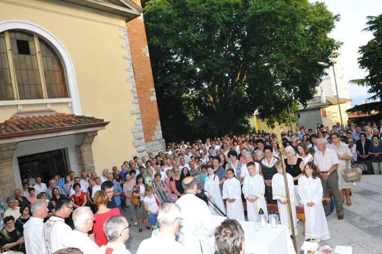 13. lipnja 2015. Proslava župnog blagdana na Kantridi