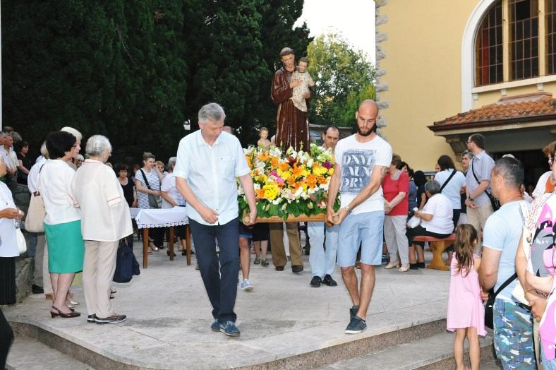 13. lipnja 2015. Proslava župnog blagdana na Kantridi