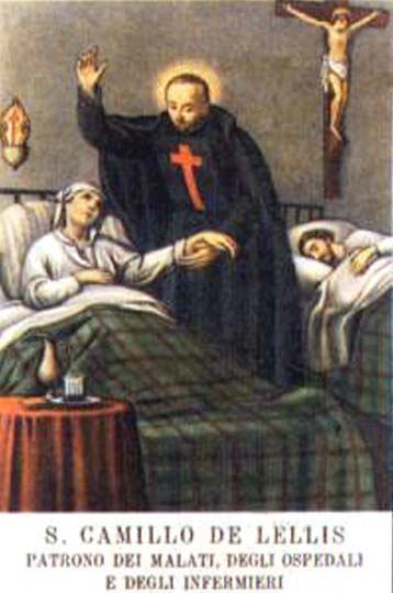 14. srpnja - Sveti Kamilo de Lelis, prezbiter