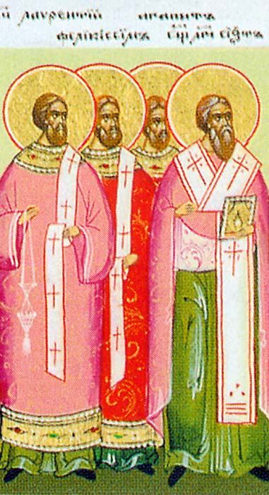 7. kolovoza - Sveti Siksto II. papa, i četvorica mučenika