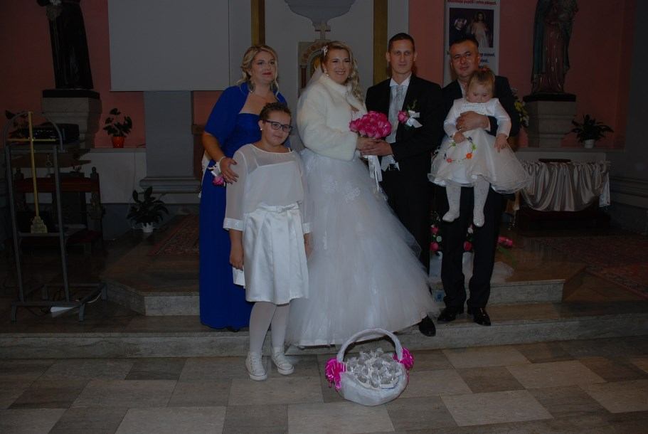 Kantrida, 15. listopada 2016. Vjenčanje Danijela Gašparović i Maje Grbac