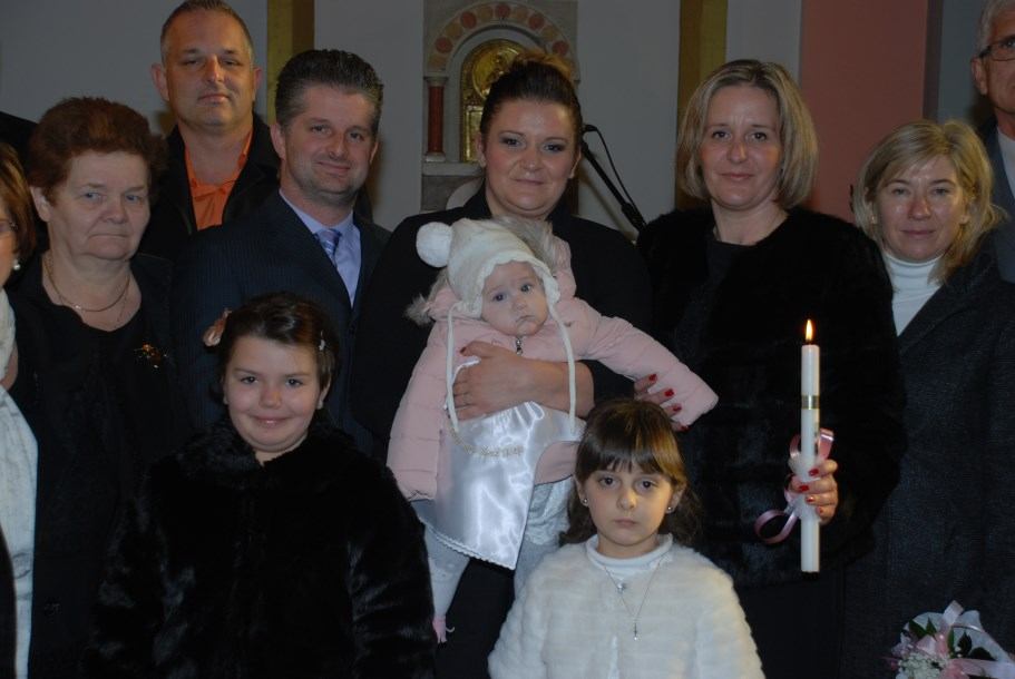 17. prosinca 2016. - Na Kantridi krštena Mia Stanković
