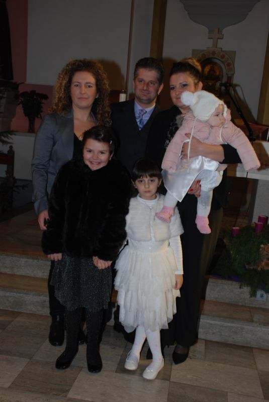 17. prosinca 2016. - Na Kantridi krštena Mia Stanković