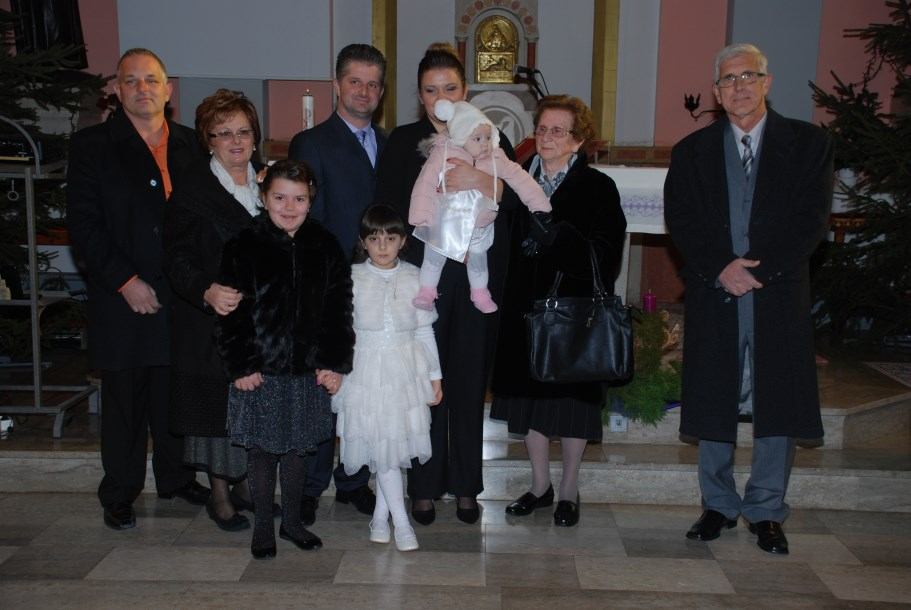 17. prosinca 2016. - Na Kantridi krštena Mia Stanković