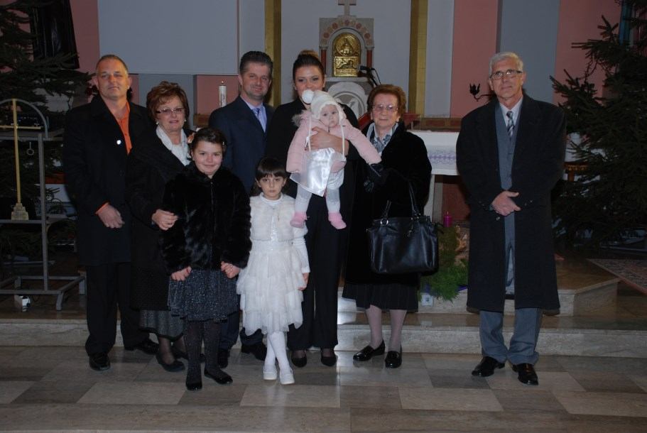 17. prosinca 2016. - Na Kantridi krštena Mia Stanković