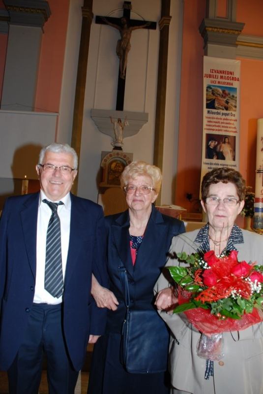 16. travnja 2016. - 50. godišnjica sakramenta Ženidbe Tonće i Jelice Čabrić