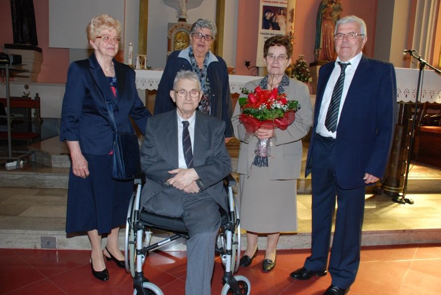 16. travnja 2016. - 50. godišnjica sakramenta Ženidbe Tonće i Jelice Čabrić
