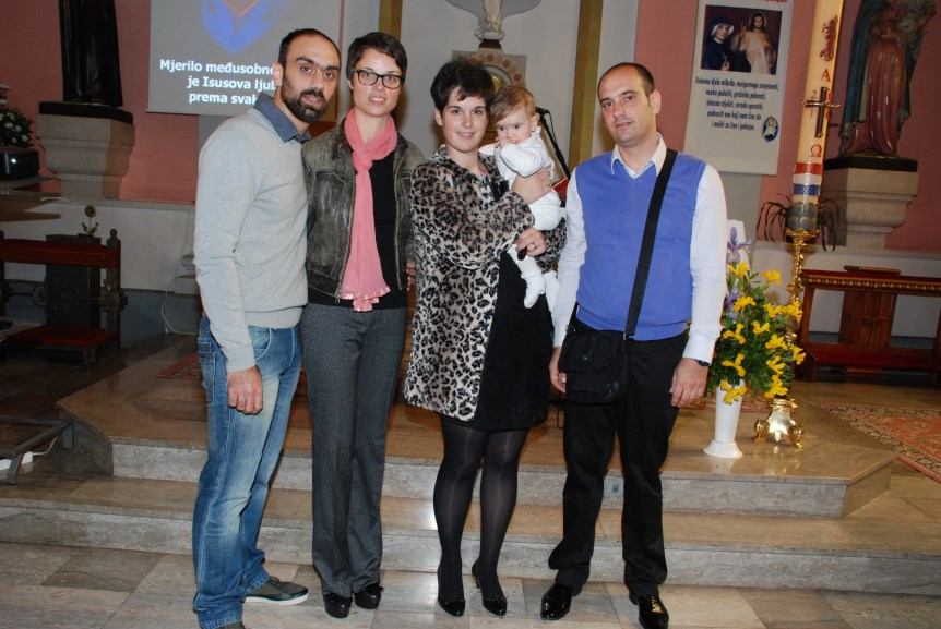 24. travnja 2016. - Krštenje Marijete Cincarević