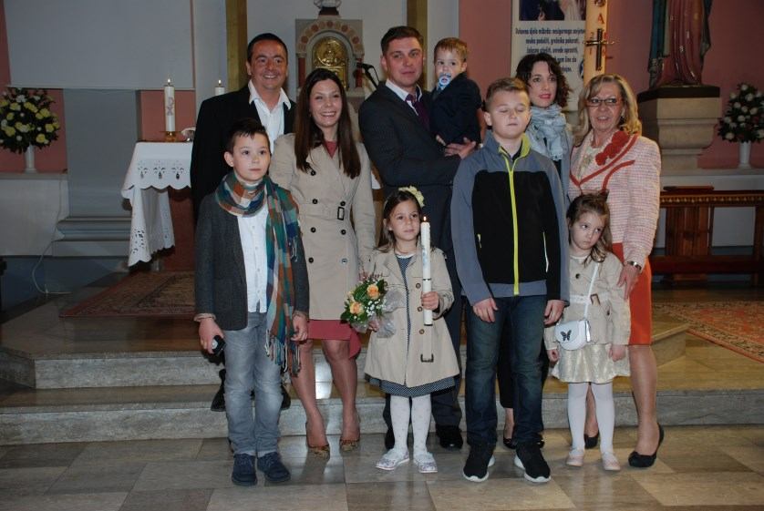 2. travnja 2016. - Sakrament Krštenja primio je Tin Ivan Omerović