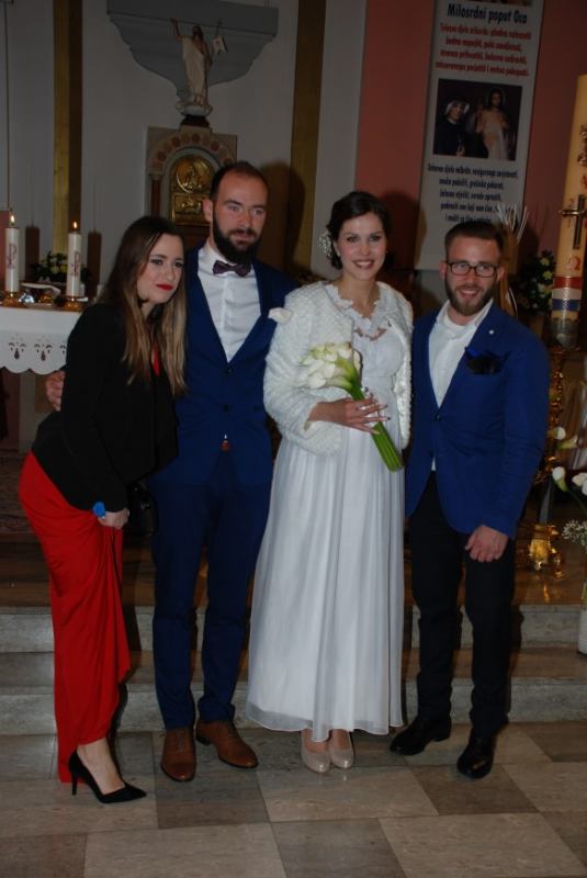 Sakrament Ženidbe sklopili su Igor Vunić i Petra Vunić r. Majcan