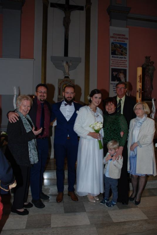 Sakrament Ženidbe sklopili su Igor Vunić i Petra Vunić r. Majcan