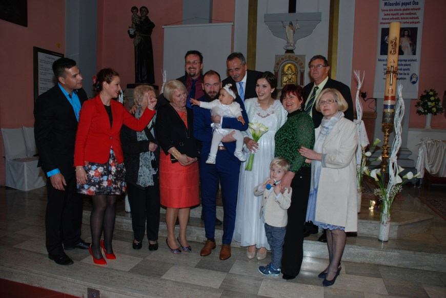 Sakrament Ženidbe sklopili su Igor Vunić i Petra Vunić r. Majcan