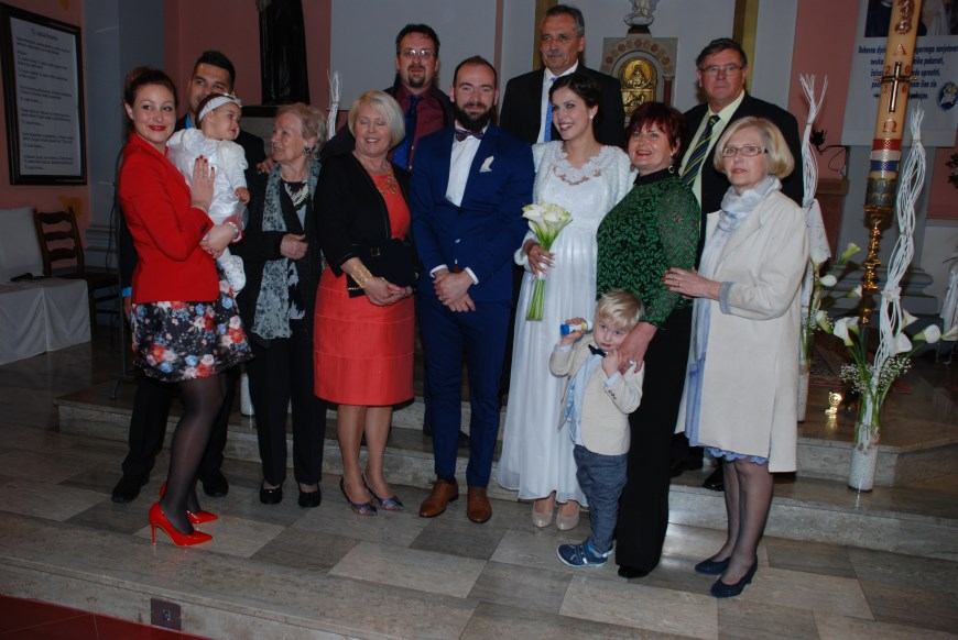 Sakrament Ženidbe sklopili su Igor Vunić i Petra Vunić r. Majcan
