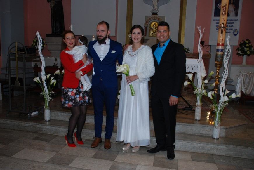 Sakrament Ženidbe sklopili su Igor Vunić i Petra Vunić r. Majcan