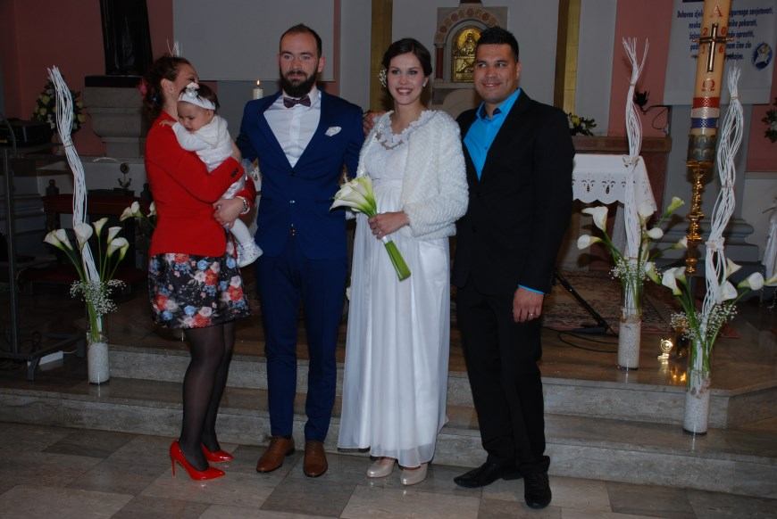 Sakrament Ženidbe sklopili su Igor Vunić i Petra Vunić r. Majcan