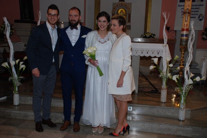 Sakrament Ženidbe sklopili su Igor Vunić i Petra Vunić r. Majcan