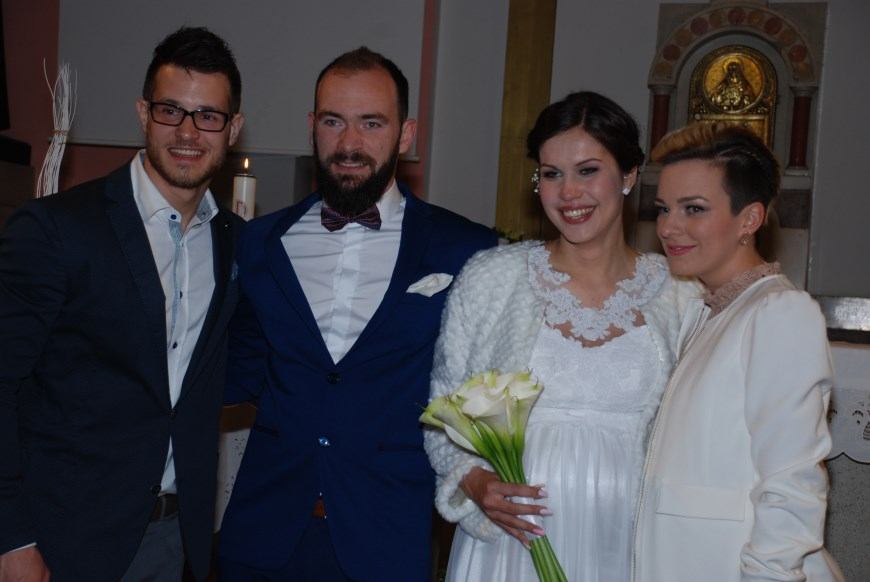 Sakrament Ženidbe sklopili su Igor Vunić i Petra Vunić r. Majcan