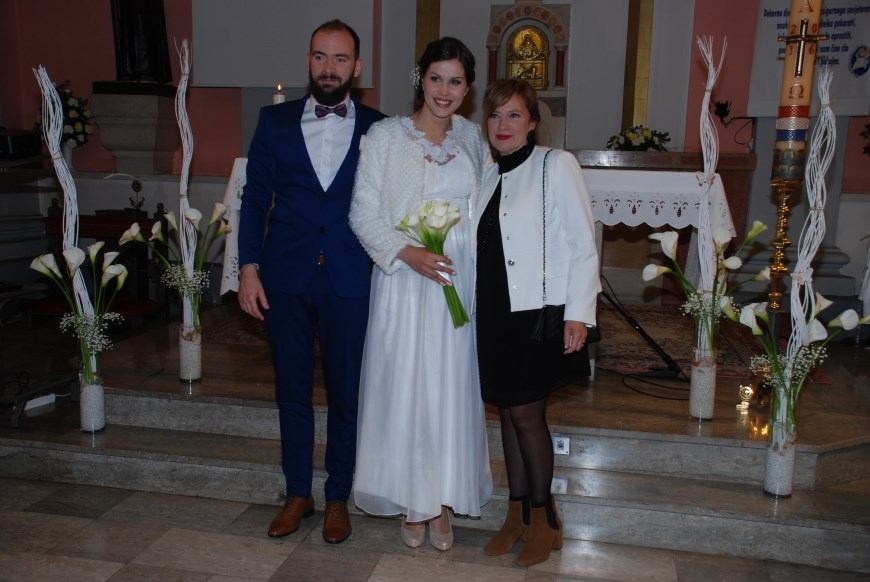 Sakrament Ženidbe sklopili su Igor Vunić i Petra Vunić r. Majcan